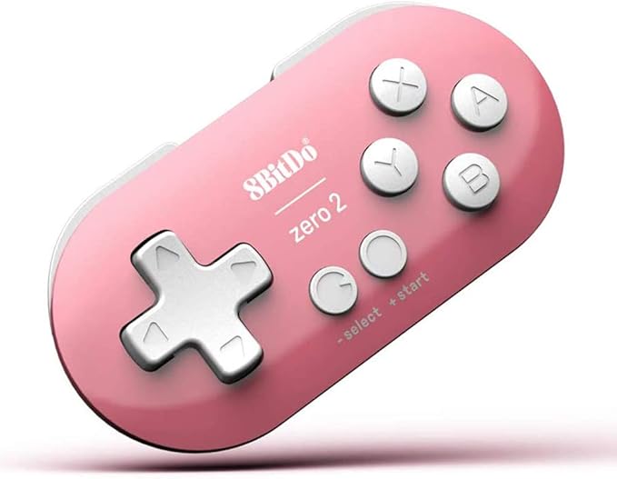 8BitDo Zero 2 Bluetooth Gamepad (Pink)