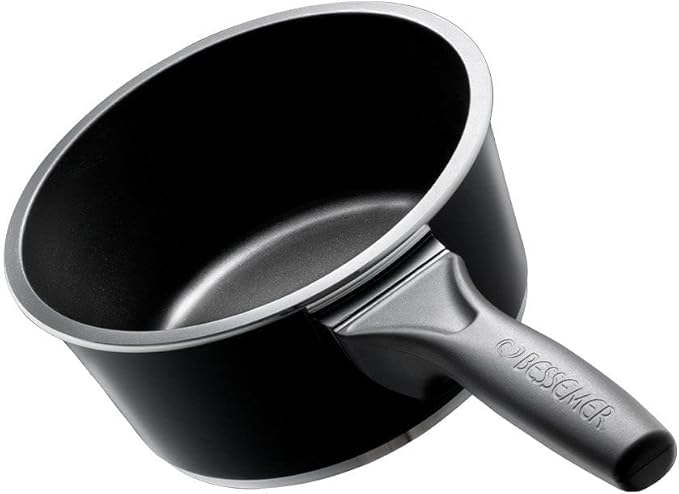 Bessemer Black Saucepan - 20cm