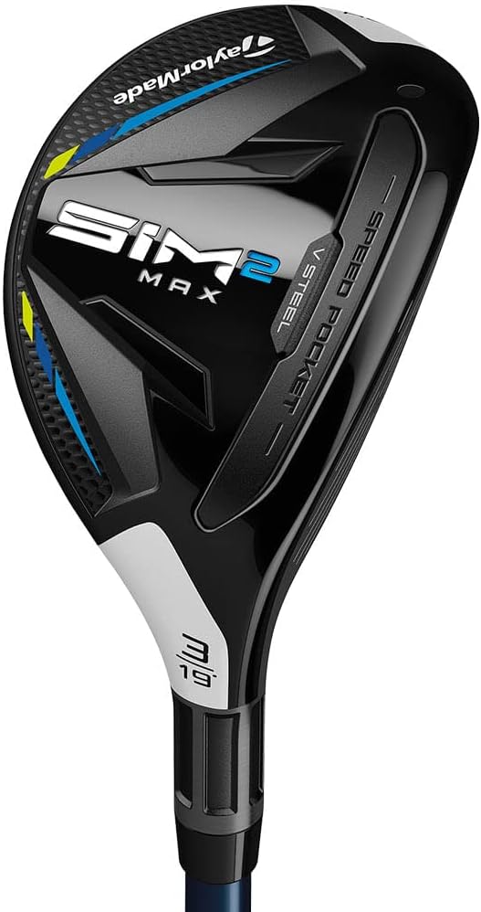TaylorMade SIM2 Max Rescue Hybrid Hand: Right Hand - Loft: 4H - Flex: Regular Flex - 6 Graphite