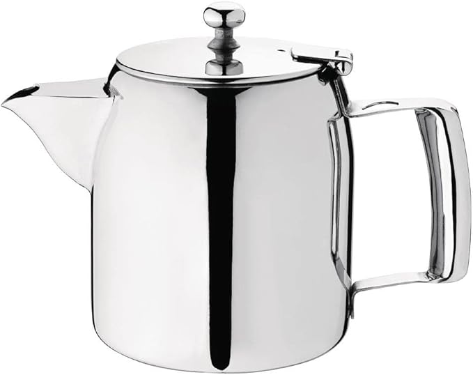 Olympia Cosmos Tea Pot Stainless Steel 570ml J322