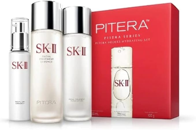 SK II Pitera Deluxe Hydrating 3-Pieces Set: Facial Treatment Essence