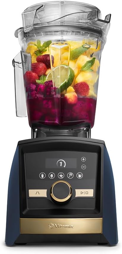 Vitamix Ascent Series A3500i Gold Label Blender - Matt Blue