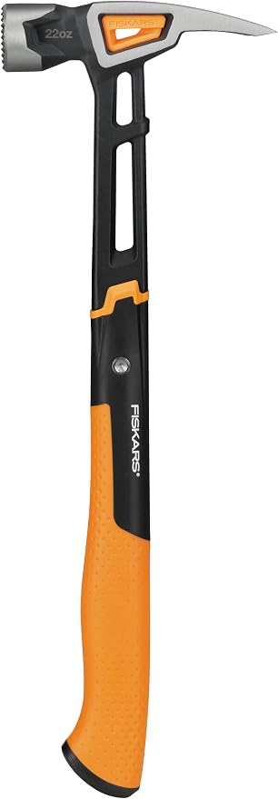 Fiskars iSoCore XXL Finishing Hammer Orange 1020 G
