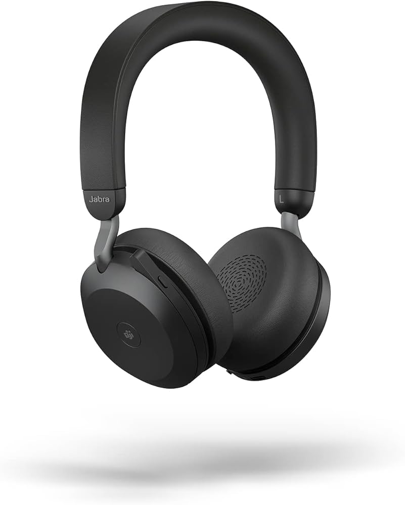 Jabra Evolve2 75 Headset - USB-A Link380a MS Stereo Stand Black