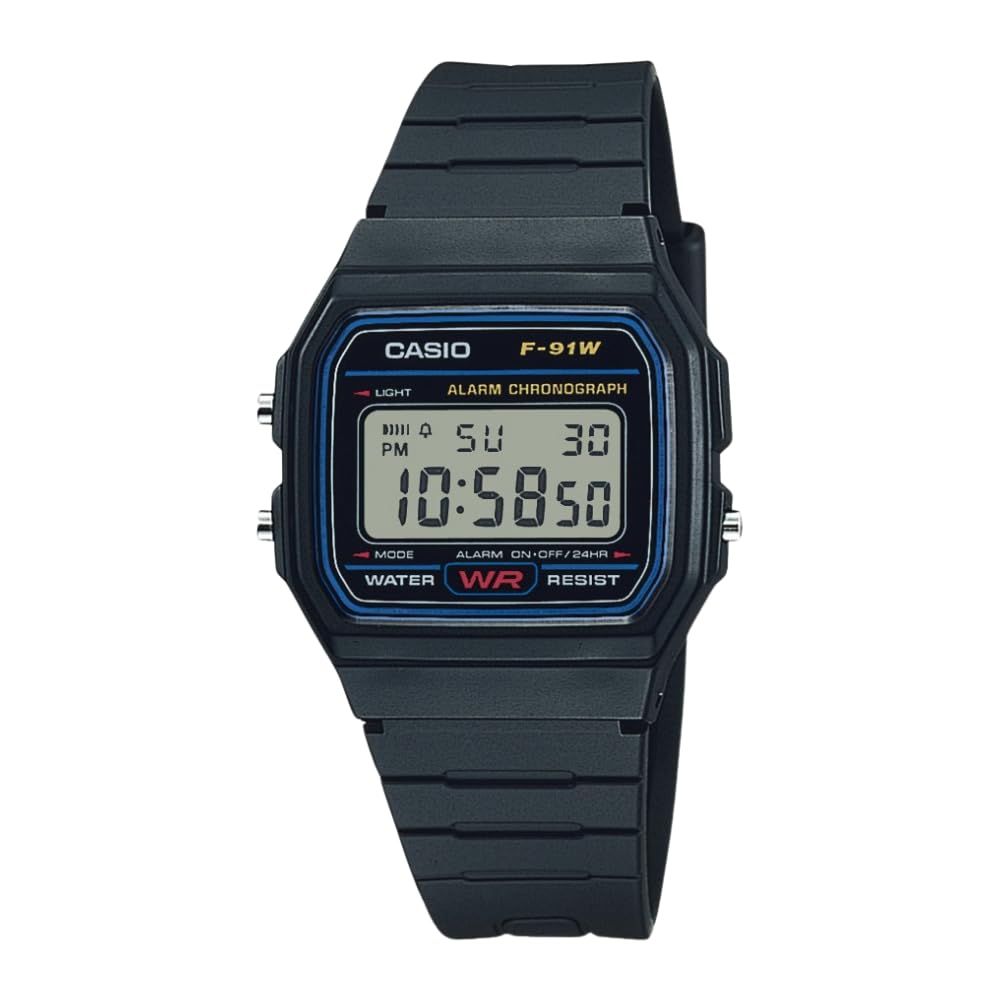 Casio F91W-1 Black