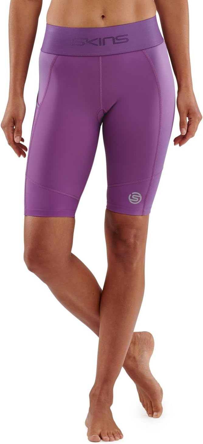 Skins Compression Series 3 Half Tights in Amethyst Purple M