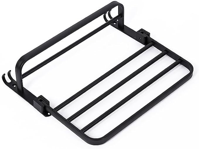 Towel Rack Folding Holder with Hook Accessories Wall Hanger Aluminium Bar Shelf