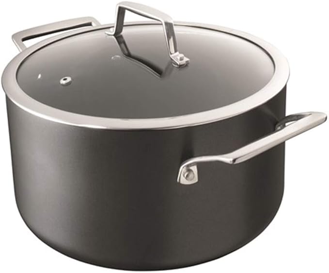 Cuisine Pro :: Diamond 9 Hard Anodised Aluminium Non-stick Stockpot 26X13.7cm