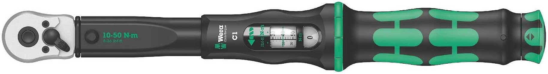 Wera Torque Wrench 10-50Nm 1/2in Drive - WER075620