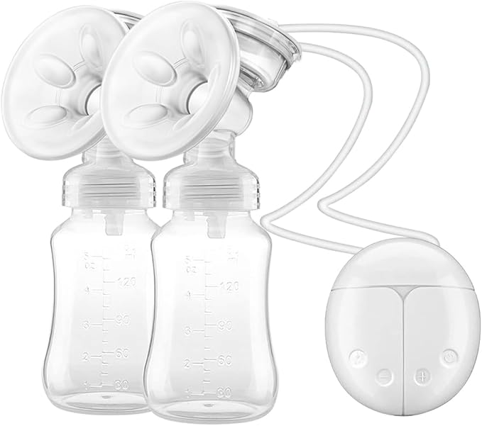 Electric Breast Pump Automatic Milk Suction Double Side Intelligent Baby Feeder