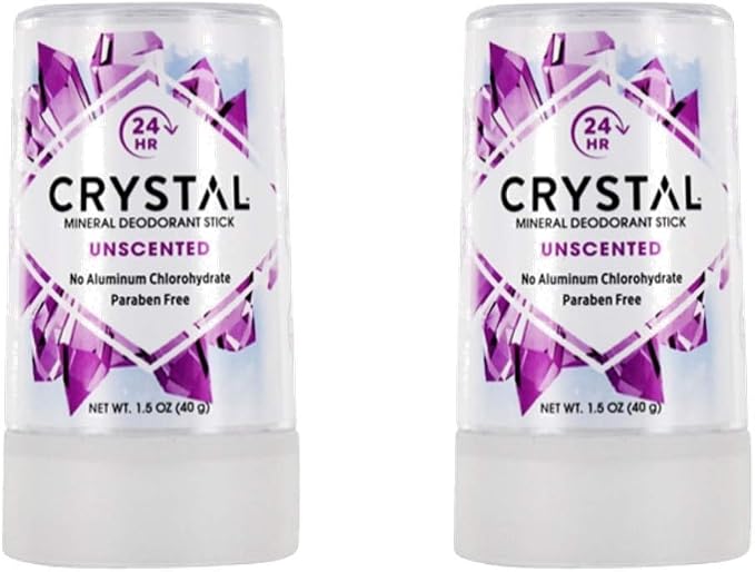 Crystal Deodorant Stick, Unscented, 4.25 oz