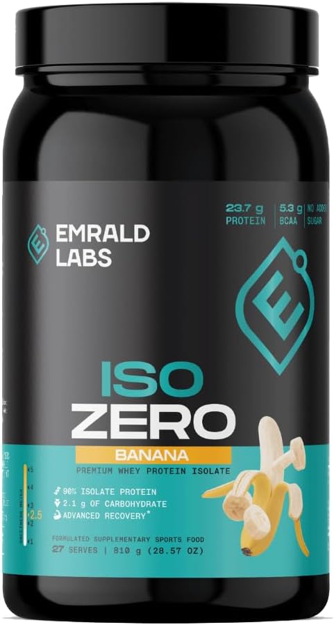 Emrald Labs | ISO Zero | Whey Protein | 750g or 2kg | Multiple Flavours Available, 2kg / Chocolate