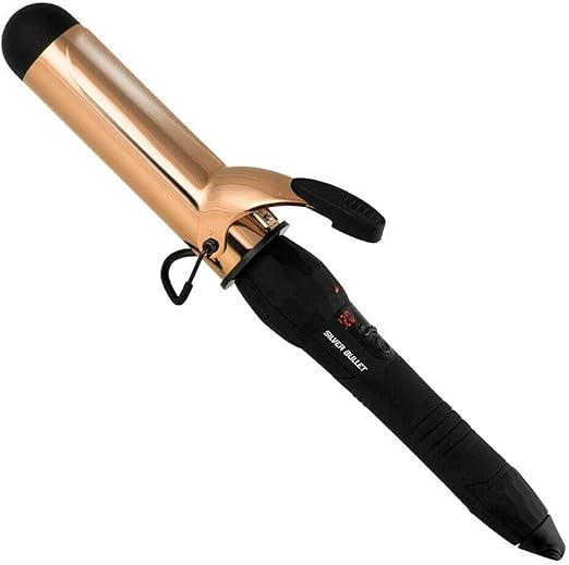 Silver Bullet Fastlane Rose Gold Titanium 38mm Curling Iron