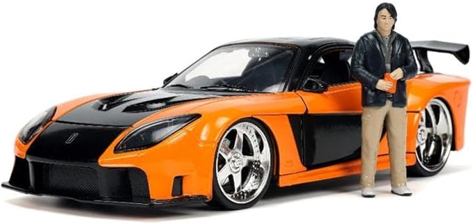 Fast and Furious 1997 Mazda RX7 With Han 1:24 Scale Ride