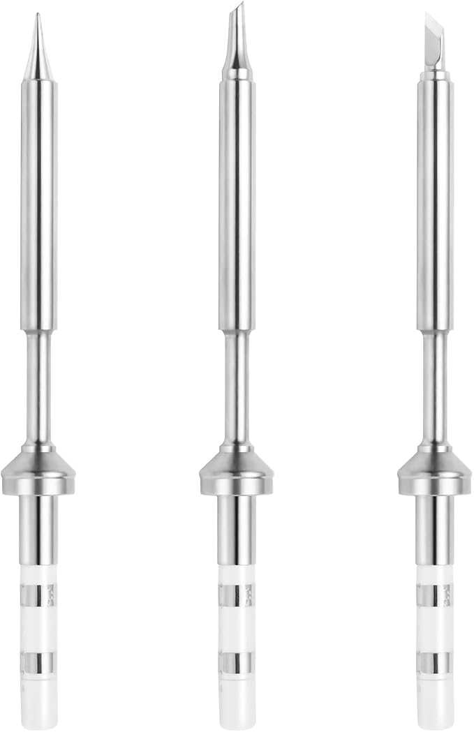 FEITA Pinecil TS100 Soldering Iron Tips Replacement for Mini Portable Micro Solder Pen Various Models Stations Tool Soldering Accessories (TS-I/BC2/