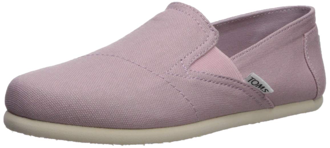 Toms Women's Alpargatas Navy Redondo 2.0 Canvas Slip-on Flat 6.5 B