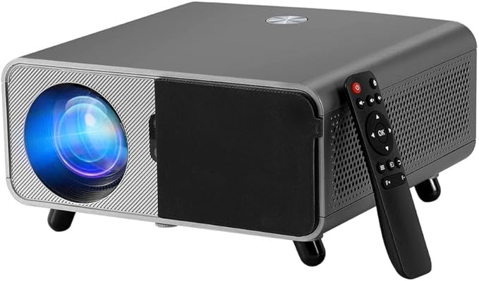 Devanti 2.4g/5g Wifi Video Projector 4K 1080p Home Cinema Screen Cast HDMI