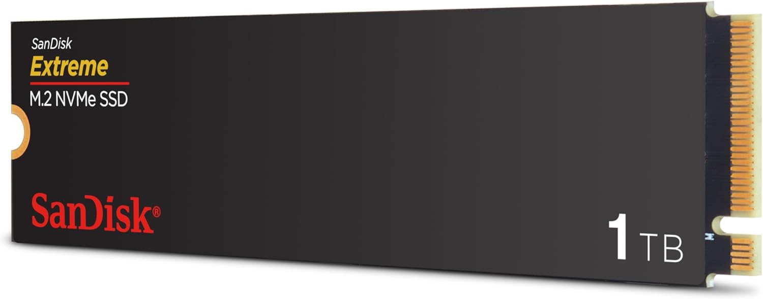 SanDisk Extreme - SSD - 1 TB - Internal - M.2 2280 - Pcie 4.0 X4 (NVMe)