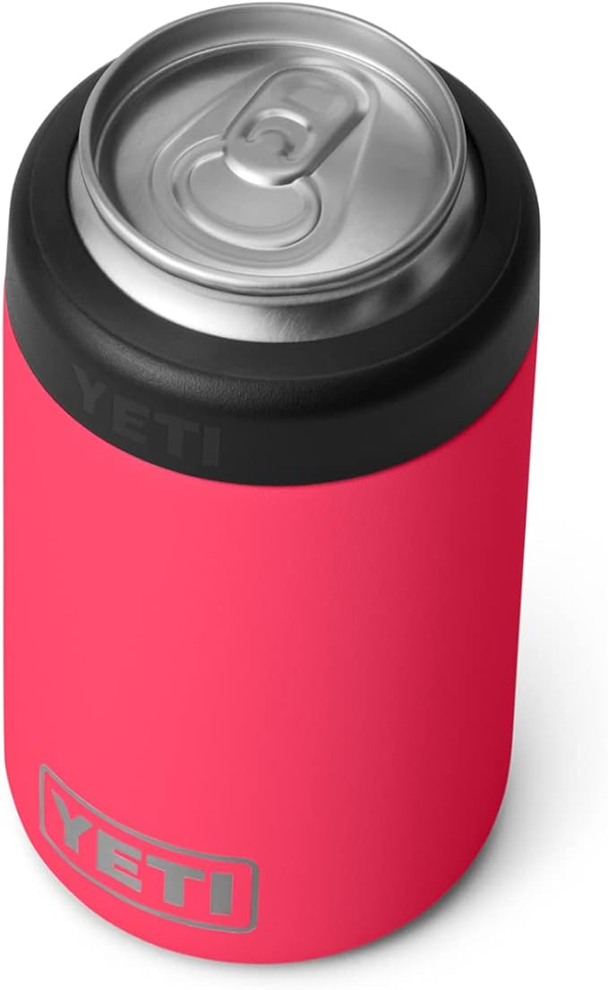 Yeti Rambler 12 oz. Colster Can Insulator For Standard Size Cans, Bimini Pink