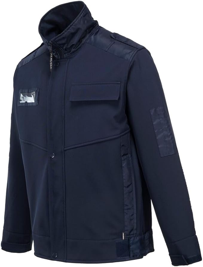 Huski Warden Softshell Jacket - Navy, Small