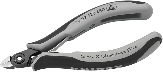 Knipex Precision Electronics Diagonal Cutters ESD 120mm