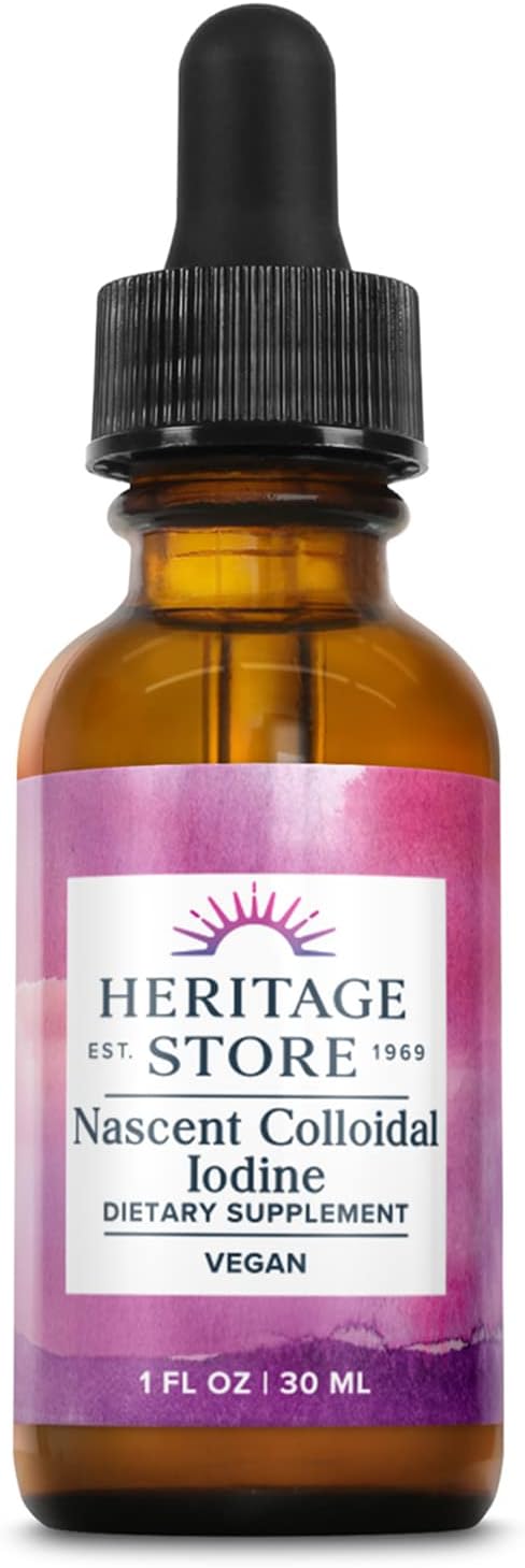 Heritage Store Nascent Colloidal Iodine - 1.0 fl oz