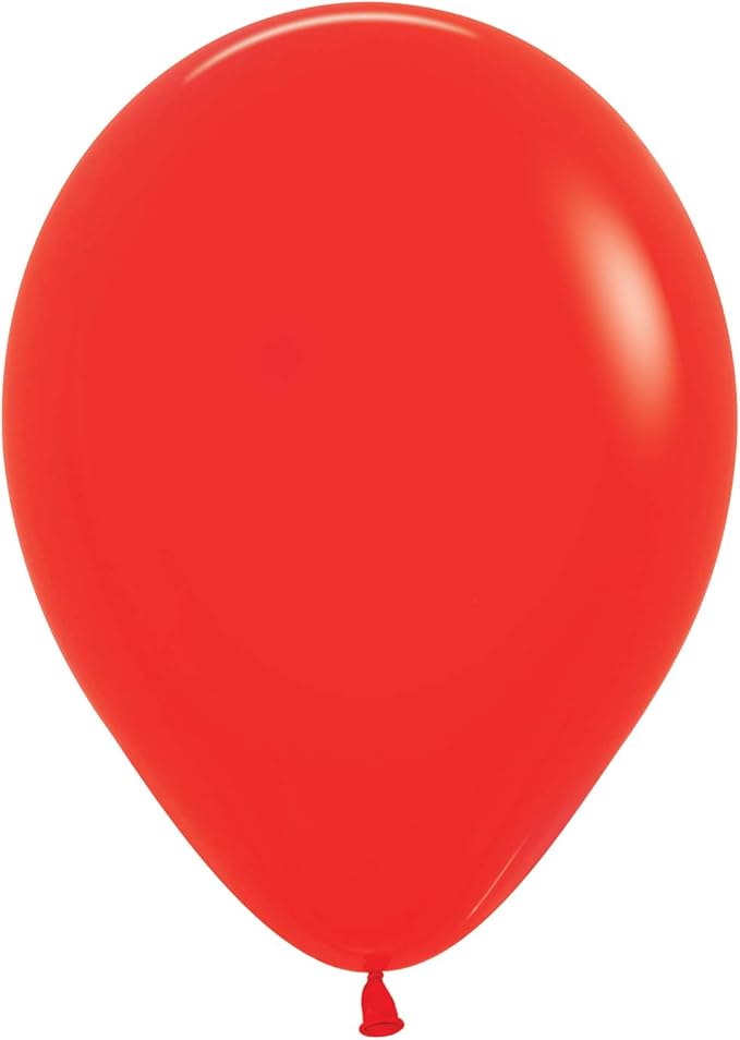 Sempertex 30cm Latex Balloons 25 Pack - Fashion Red