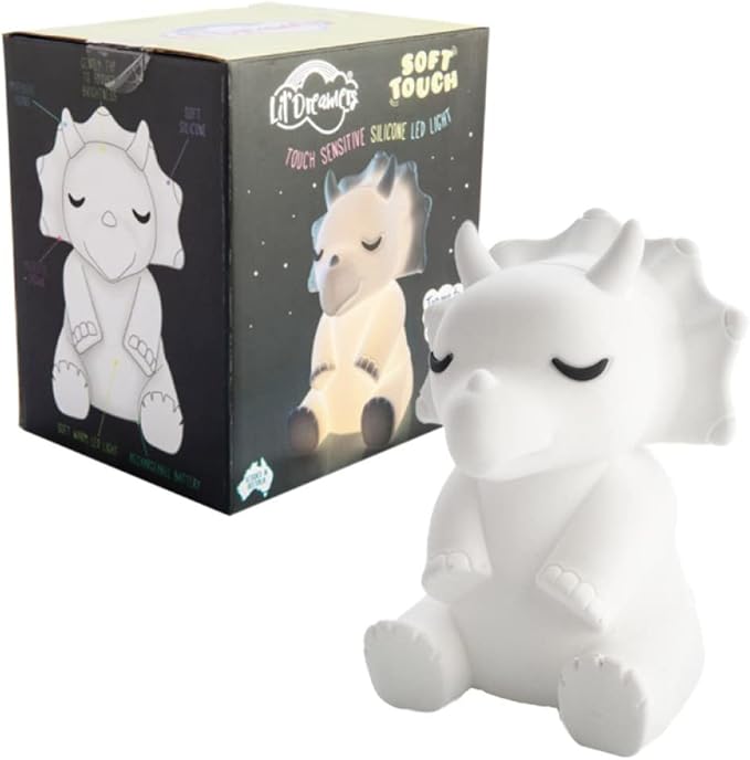 Lil Dreamers Soft Touch LED Light - Triceratops