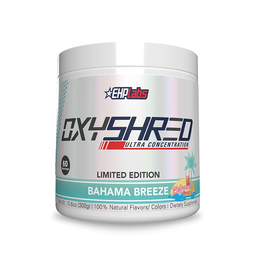 EHP Labs OxyShred, 60 Serves / Bahama Breeze