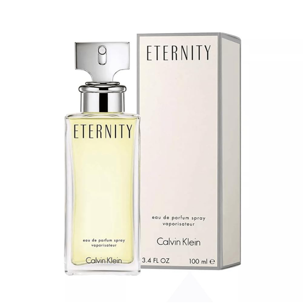 ETERNITY by Calvin Klein Eau De Parfum Spray 3.4 oz