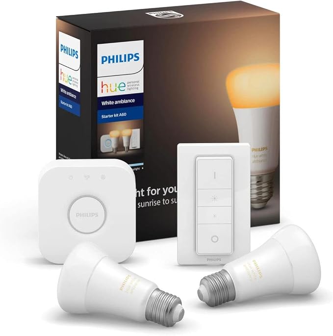 Philips Hue White Ambience E27 Starter Kit