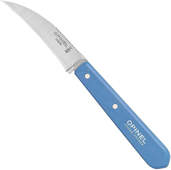 Opinel No.114 Vegetable Knife Sky Blue