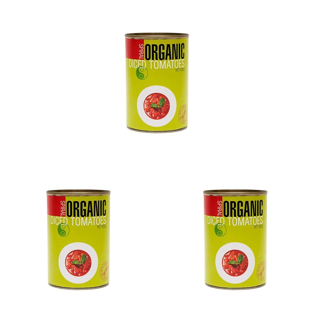 Spiral Foods Organic Diced Tomatoes 400g