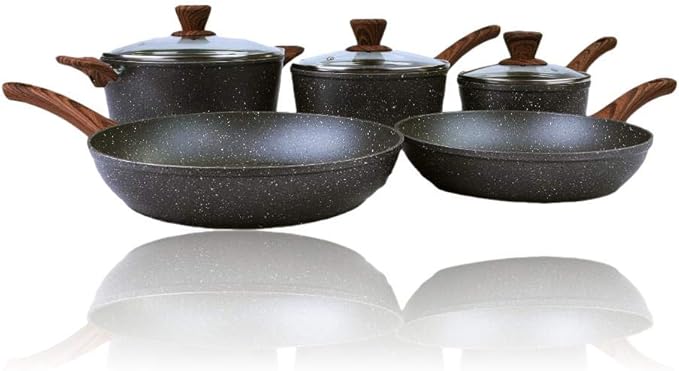 Clevinger 5 Piece Non-stick Cookware Set
