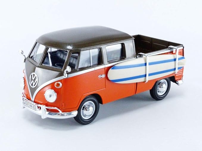 1:24 VW Type 2 (T1) Delivery Van With Surf Board