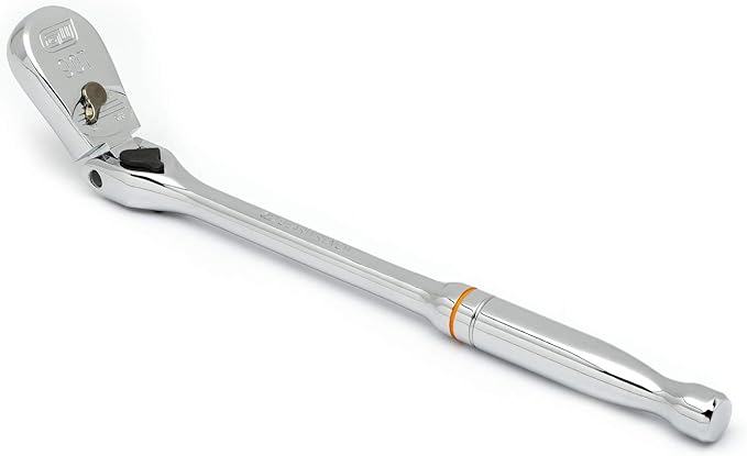 GearWrench 81266T 3/8" Drive 90-Tooth Locking Flex Head Teardrop Ratchet 11"
