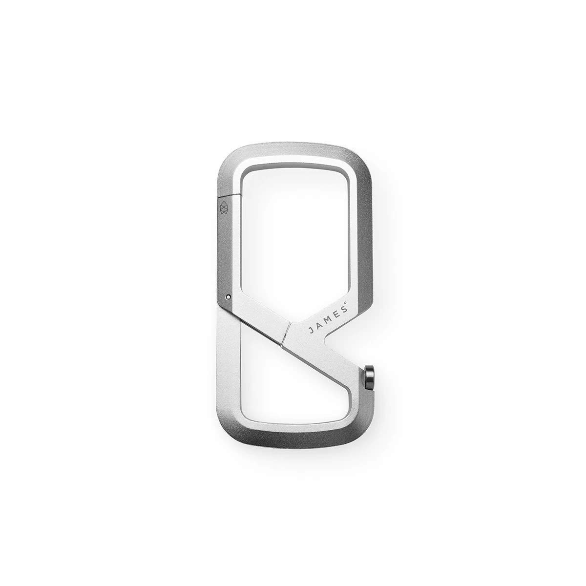 The James Brand The Mehlville Carabiner - Silver/Stainless