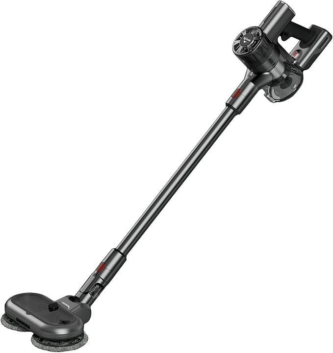 MyGenie X9 Twin Spin Turbo Mop Vacuum - Grey