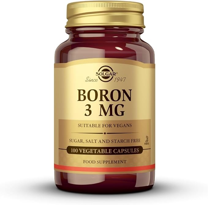 Solgar Boron 3mg (100 Vegetable Capsules)
