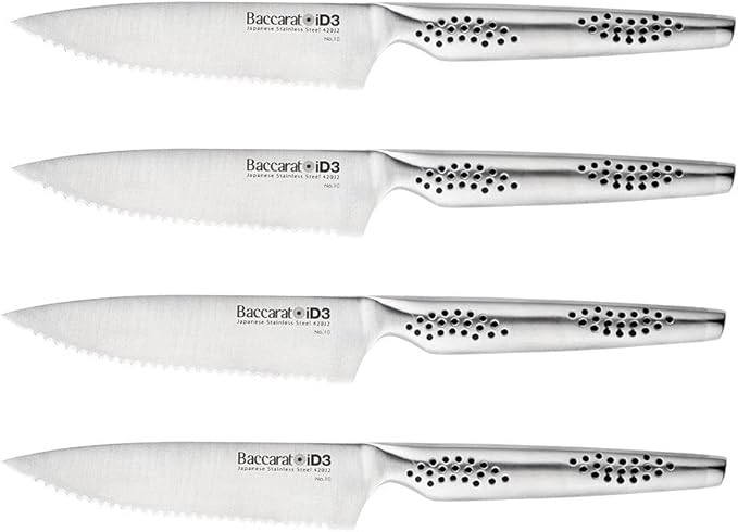 iD3 4 Piece Steak Knife Set Baccarat