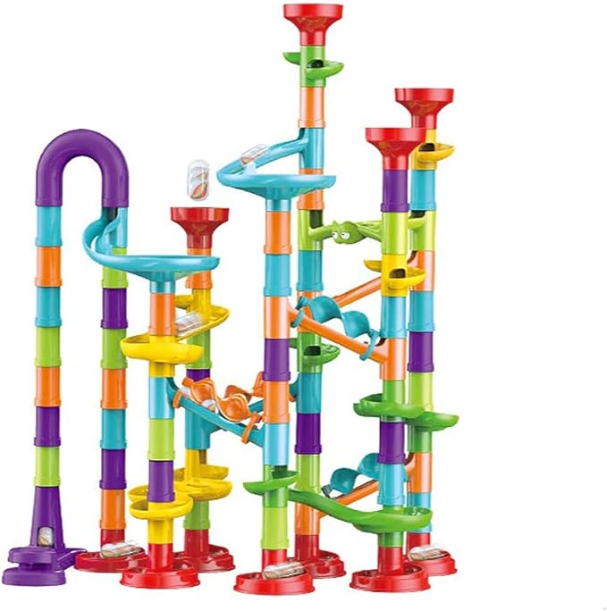 Megajoy AU Marble Race Run Building Blocks Toys Educational Preschool Kids Deluxe Set 113pcs