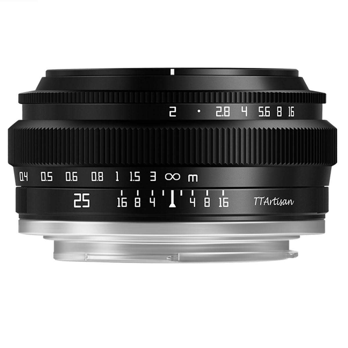 TTArtisan APS-C 25mm F2 Lens (Black, x Mount)