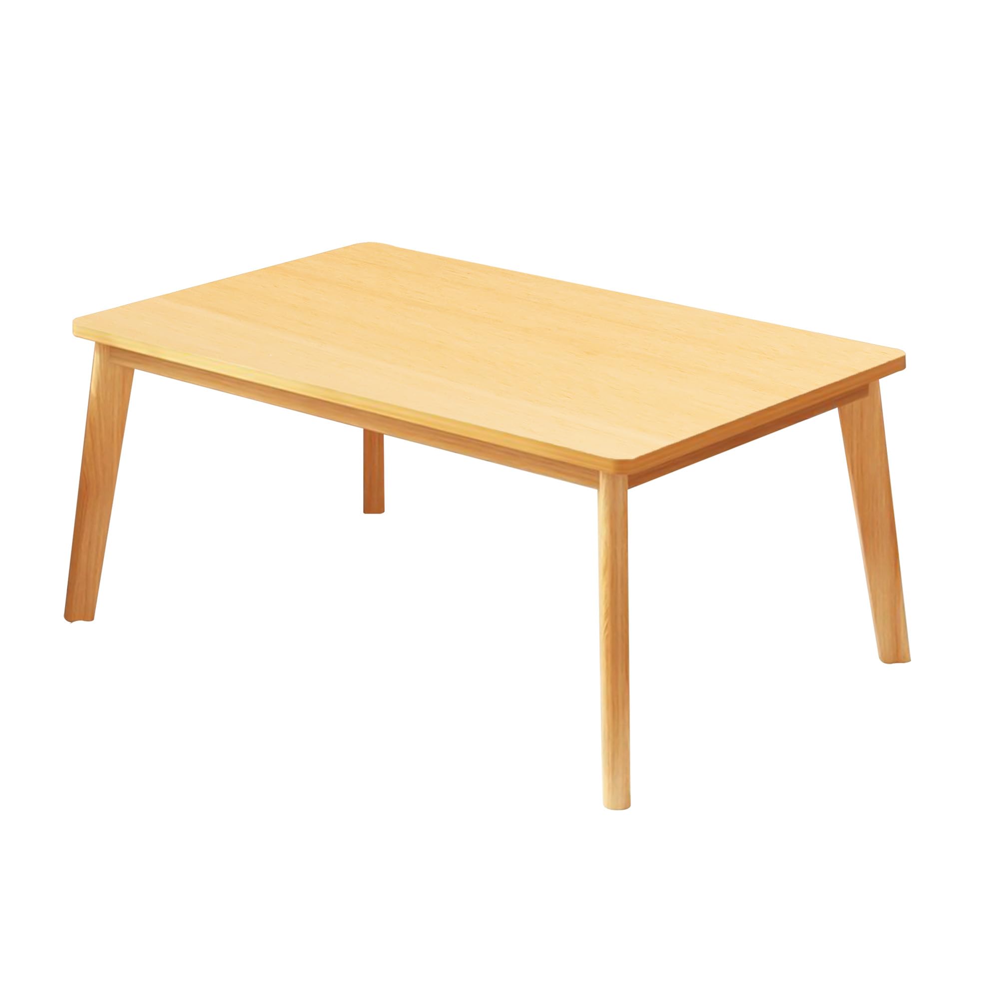 MIUZ 100cm Dining Table 4-6 Seater Wooden Rectangle Kitchen Modern Dining Tables