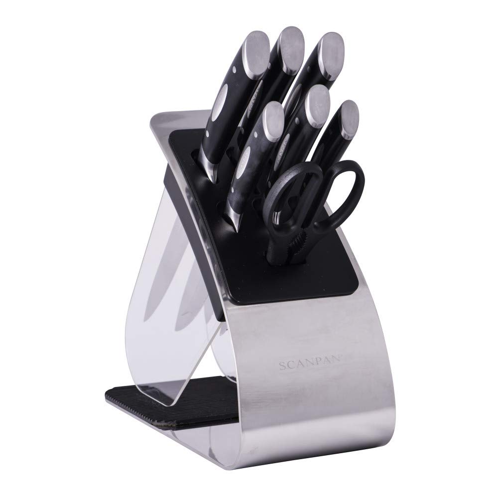 Scanpan Classic - Eclipse 8 Piece Knife Block Set
