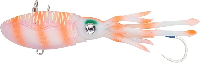 Nomad Squidtrex Vibe Lure 190mm Orange Tiger