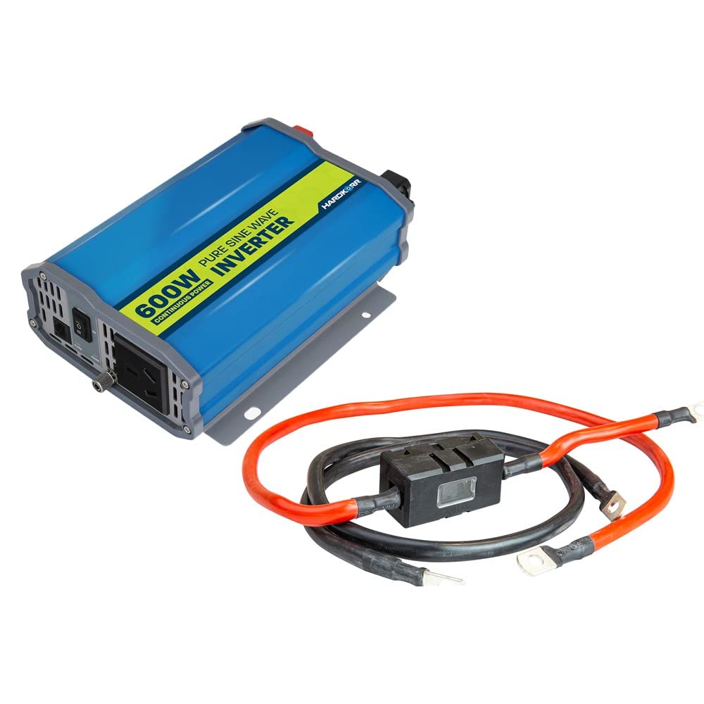 Hardkorr - 600W Continuous Power Pure Sine Wave Inverter