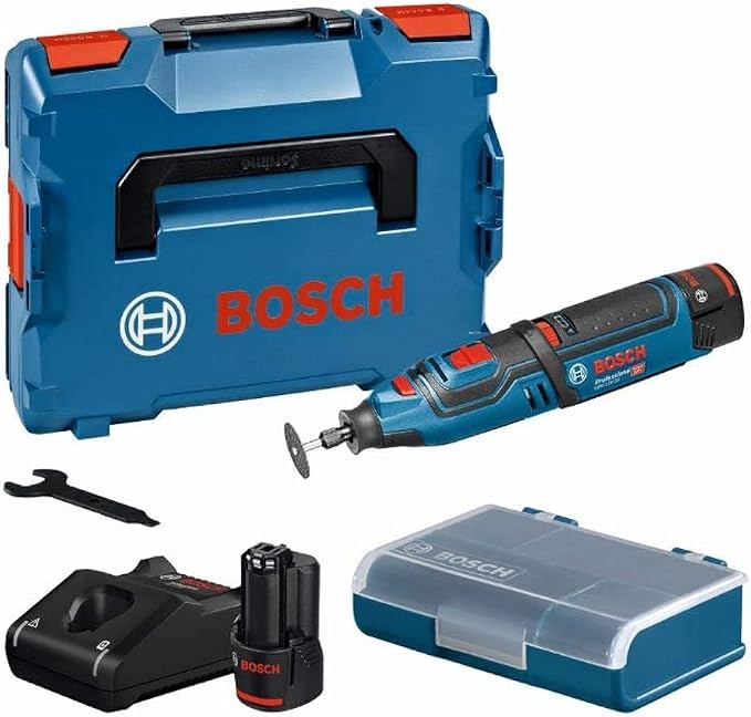Bosch Professional Gro 12 V Li 06019C5001 Cordless Multifunction Tool incl. Spare Battery, incl. Accessories, incl. Case