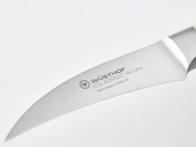 Wusthof Classic Ikon Peeling Knife 7 cm. Black
