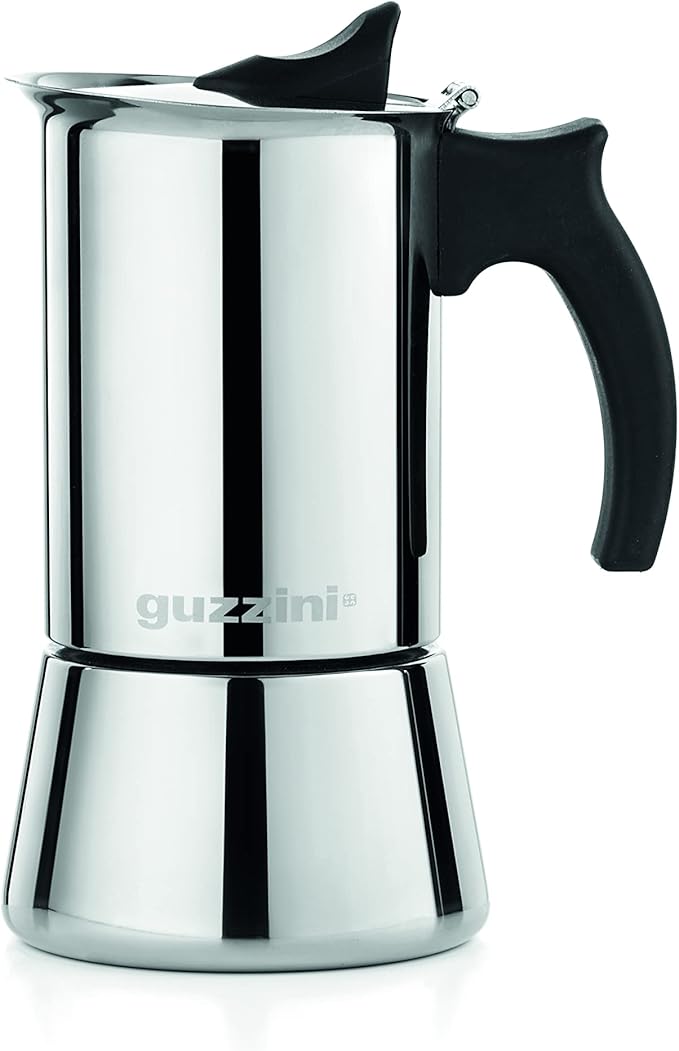 Guzzini Giulietta Induction Moka Coffee Maker 4 Cup