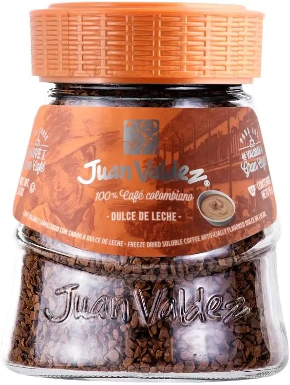 Juan Valdez Freeze-Dried Instant Caramel Coffee - 95g